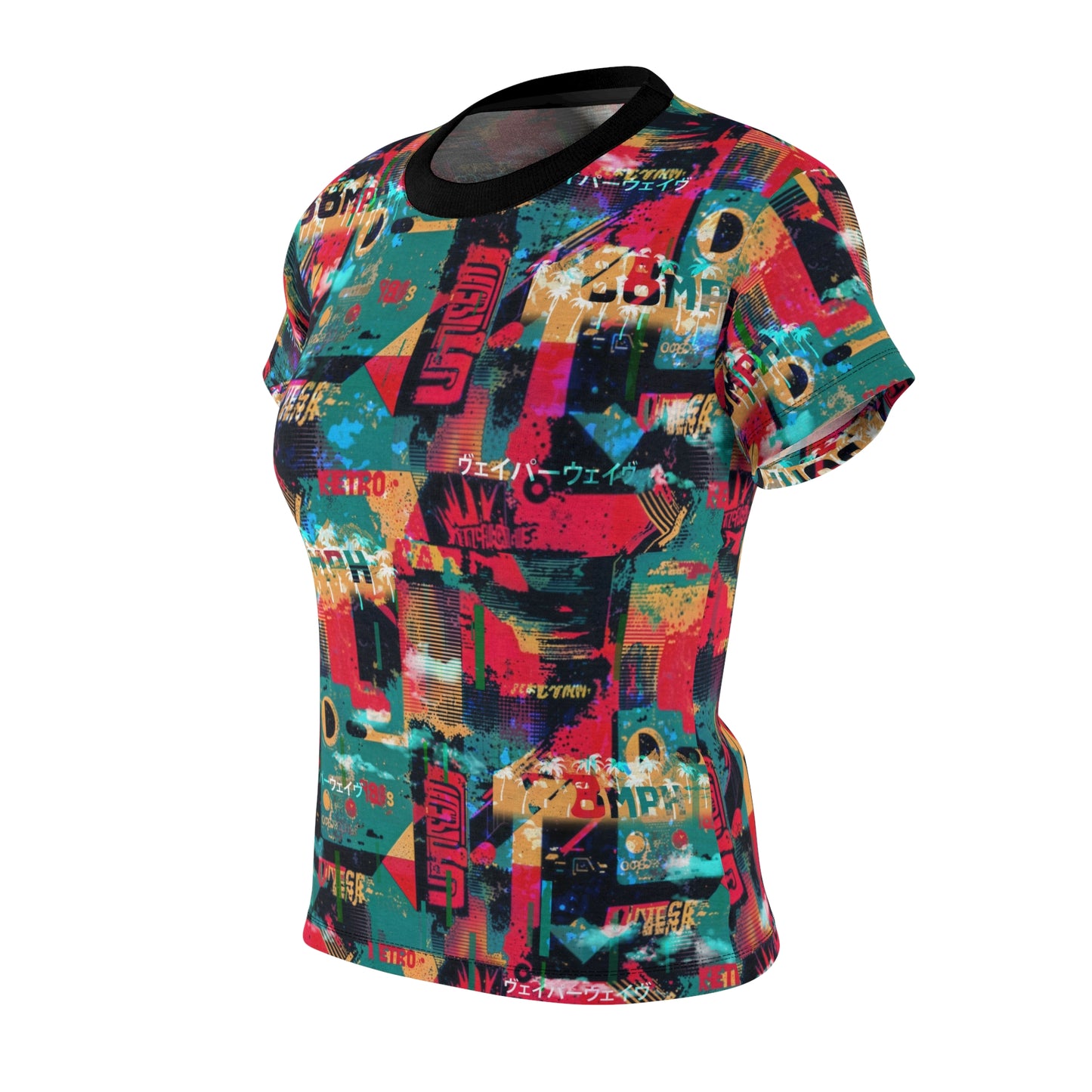 88 Vibe - Women's Cut & Sew Tee (AOP)