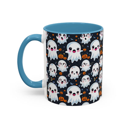 Halloween Print - Accent Coffee Mug (11, 15oz)