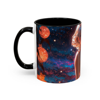 Luminous Cardamom Nebula - Accent Coffee Mug (11, 15oz)