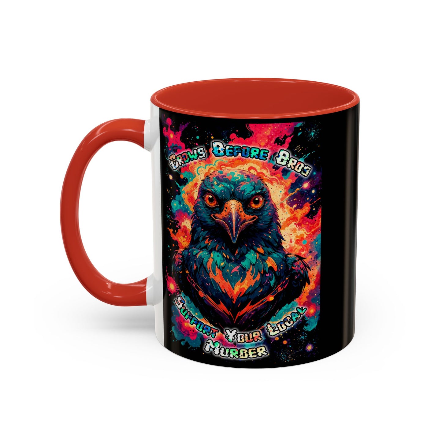 Crows Before Bros - Accent Coffee Mug (11, 15oz)