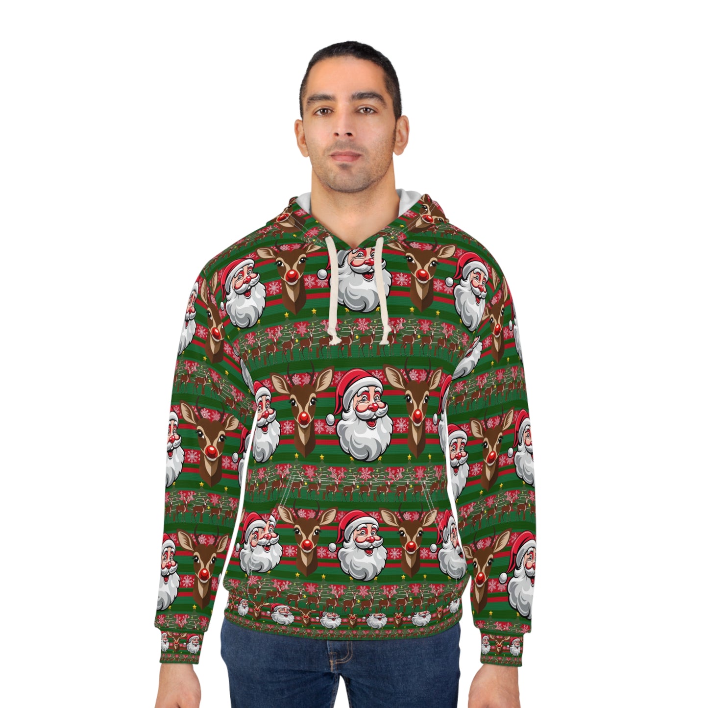 Christmas Cheer - Unisex Pullover Hoodie (AOP)