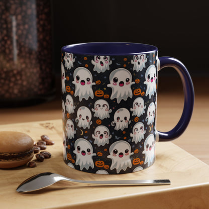 Halloween Print - Accent Coffee Mug (11, 15oz)