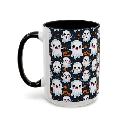 Halloween Print - Accent Coffee Mug (11, 15oz)