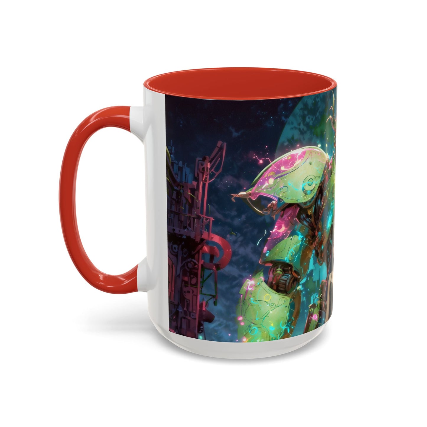 Tropical Titan Melon Protocol - Accent Coffee Mug (11, 15oz)