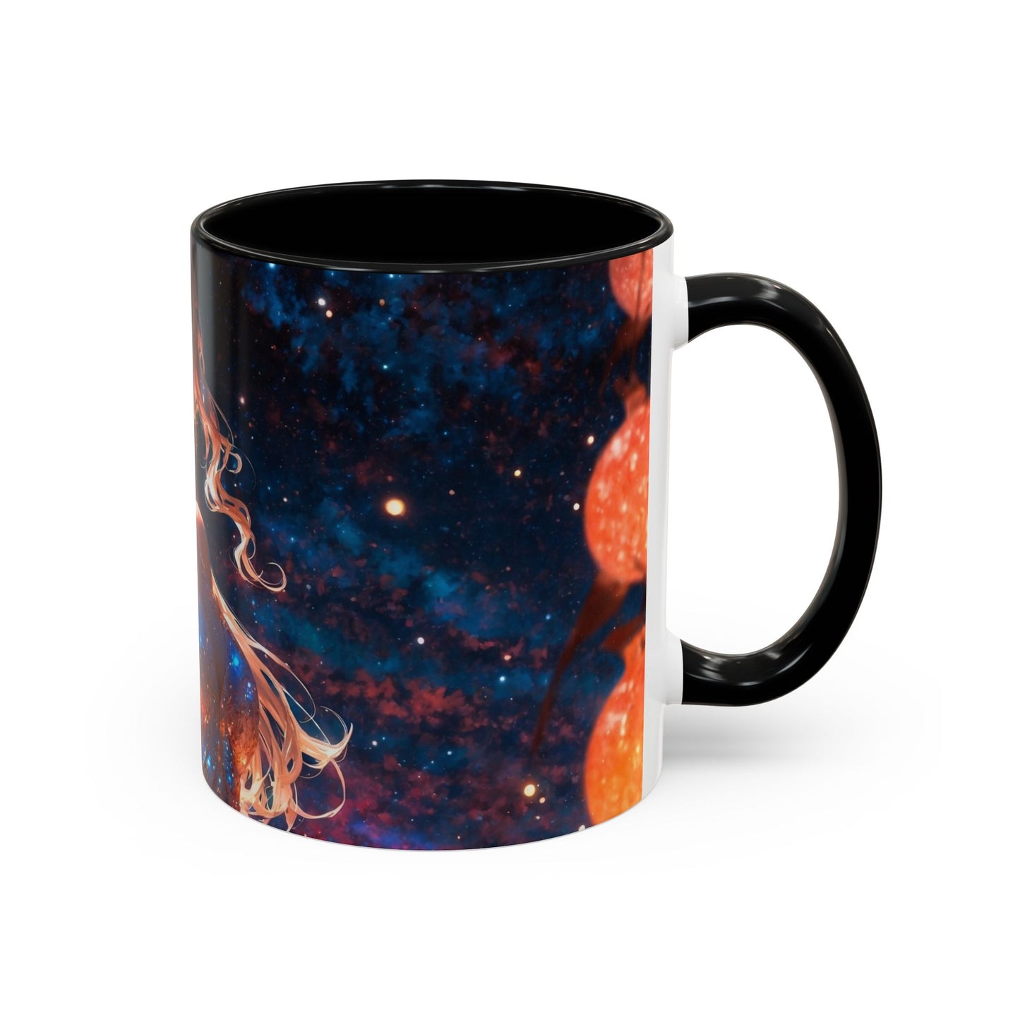 Luminous Cardamom Nebula - Accent Coffee Mug (11, 15oz)