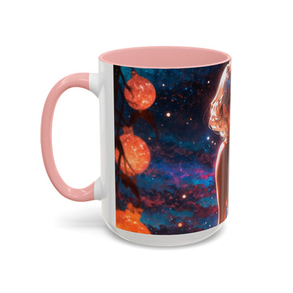 Luminous Cardamom Nebula - Accent Coffee Mug (11, 15oz)