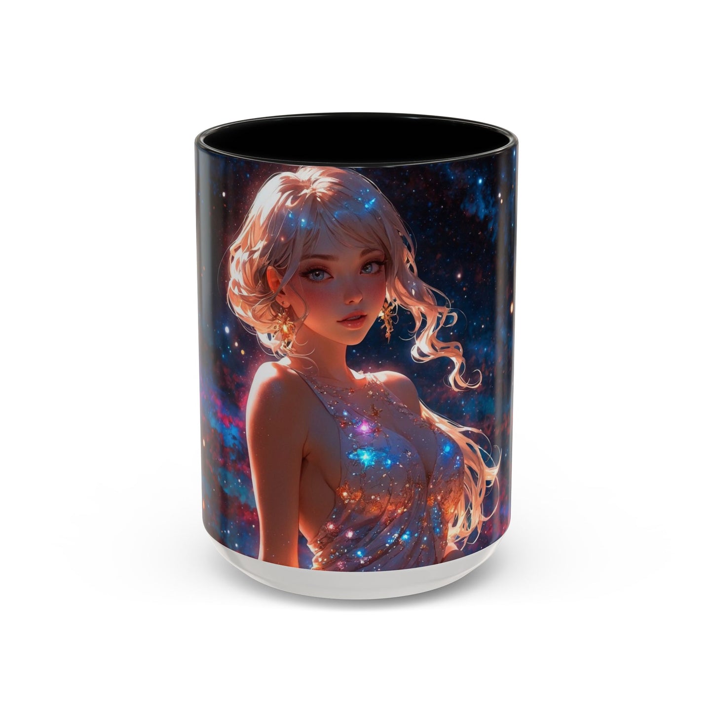 Luminous Cardamom Nebula - Accent Coffee Mug (11, 15oz)