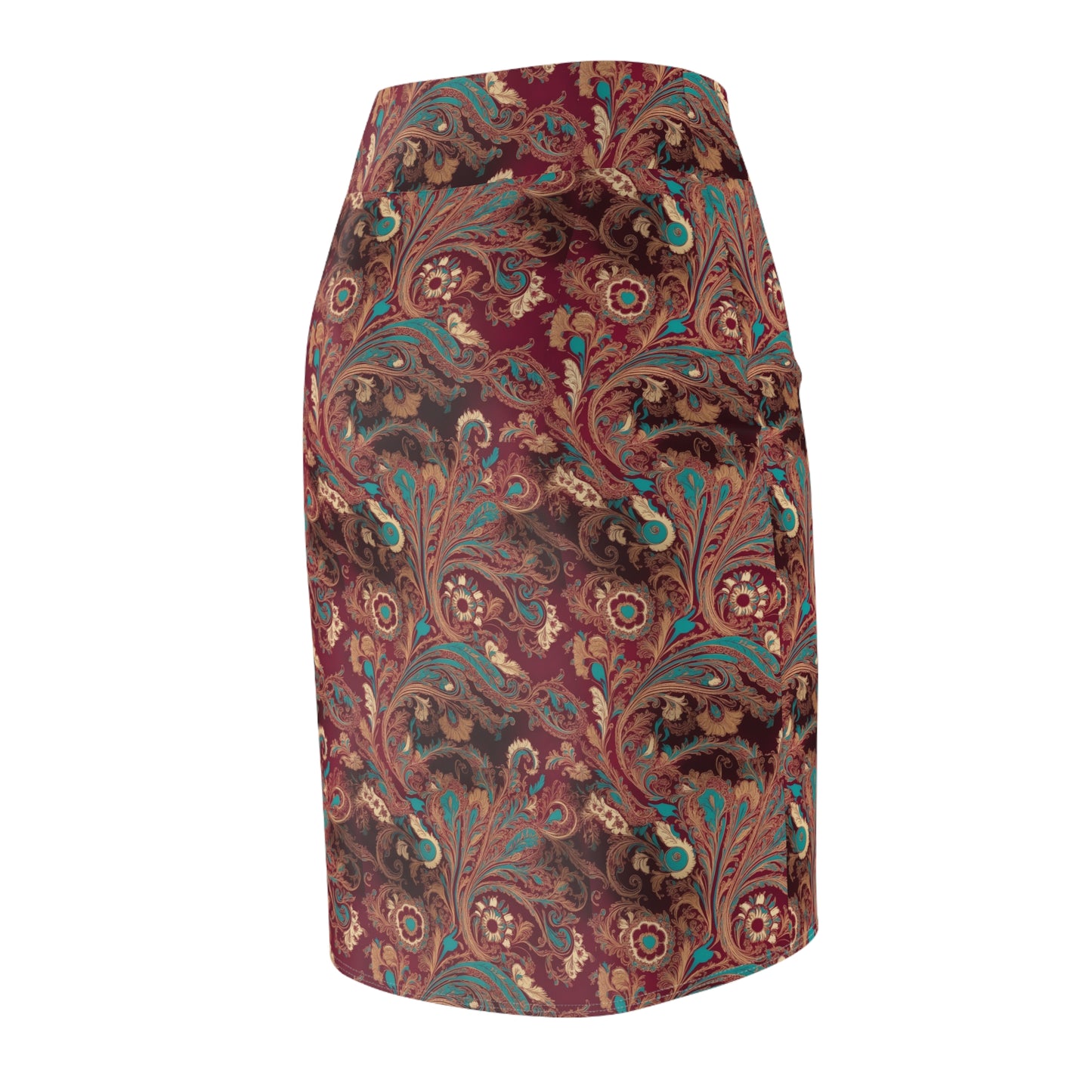 Vintage Paisley Women's Pencil Skirt