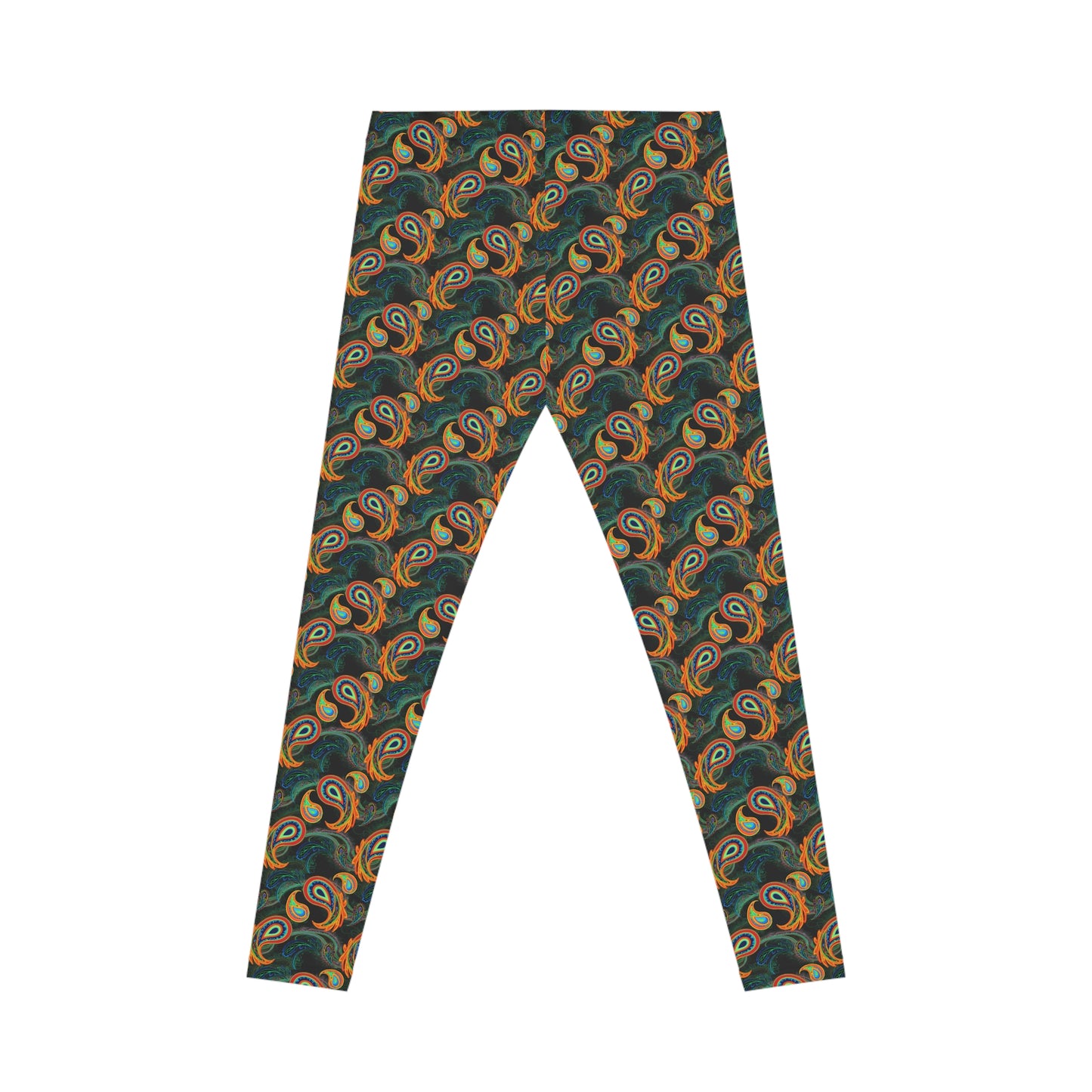 Bright Paisley Print - Women's Casual Leggings (AOP)