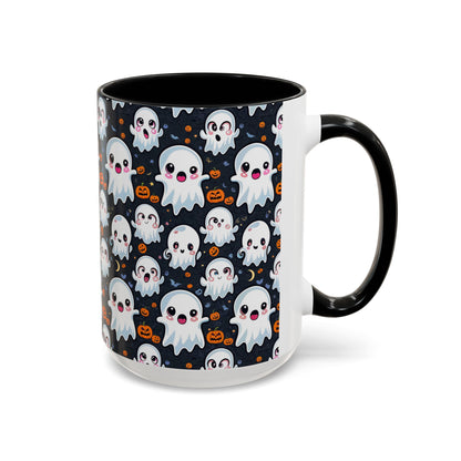 Halloween Print - Accent Coffee Mug (11, 15oz)