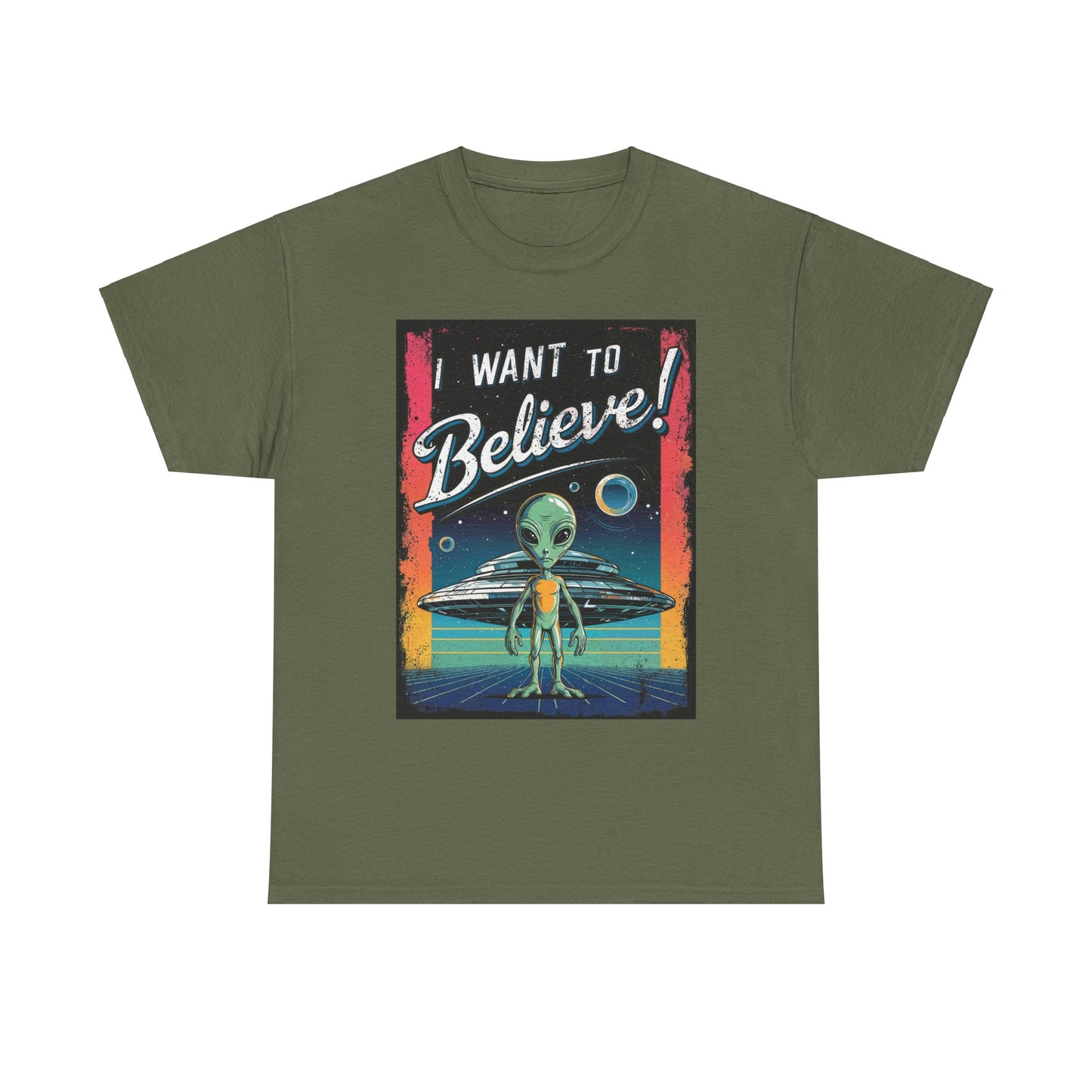 I want to believe - Unisex Heavy Cotton Tee