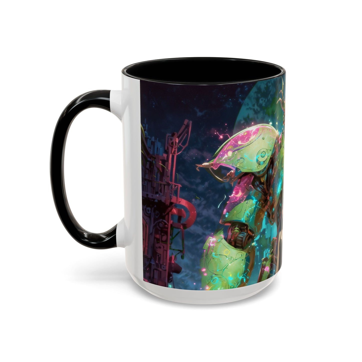 Tropical Titan Melon Protocol - Accent Coffee Mug (11, 15oz)