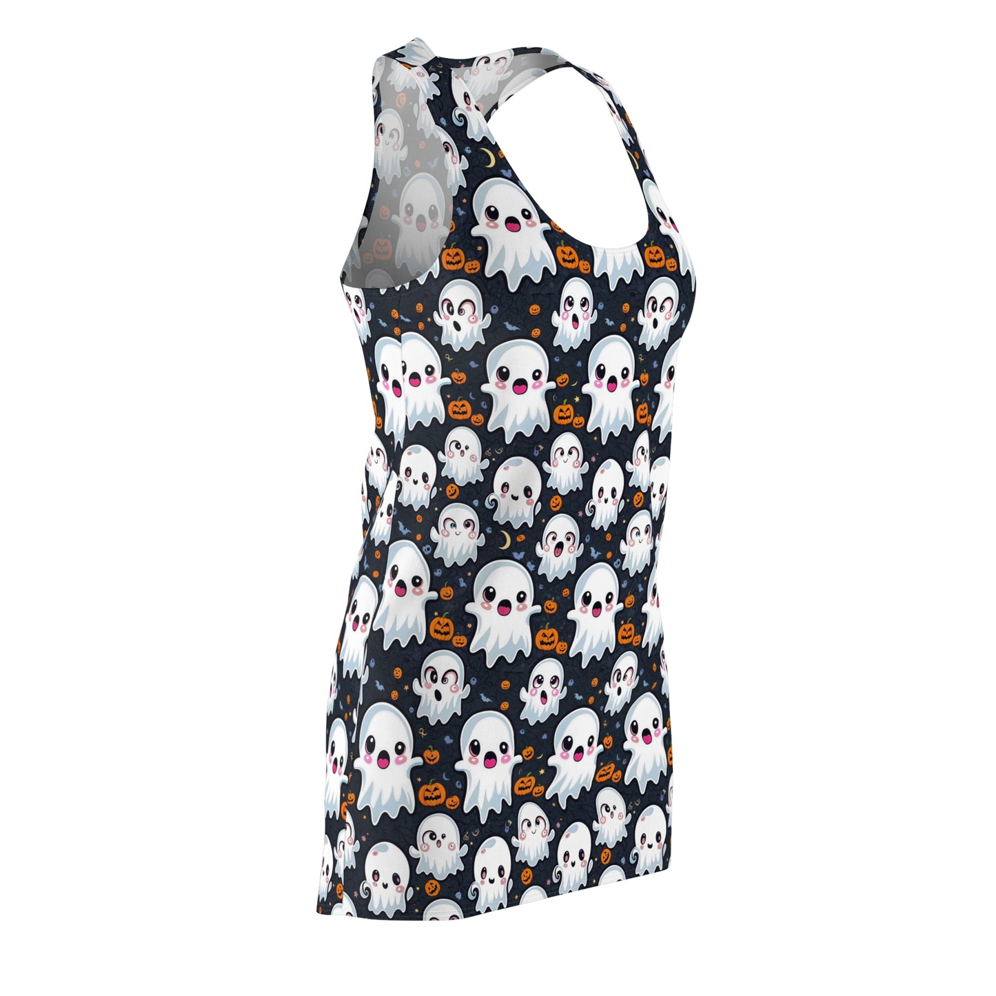 Halloween Print - Women's Cut & Sew Racerback Dress (AOP)