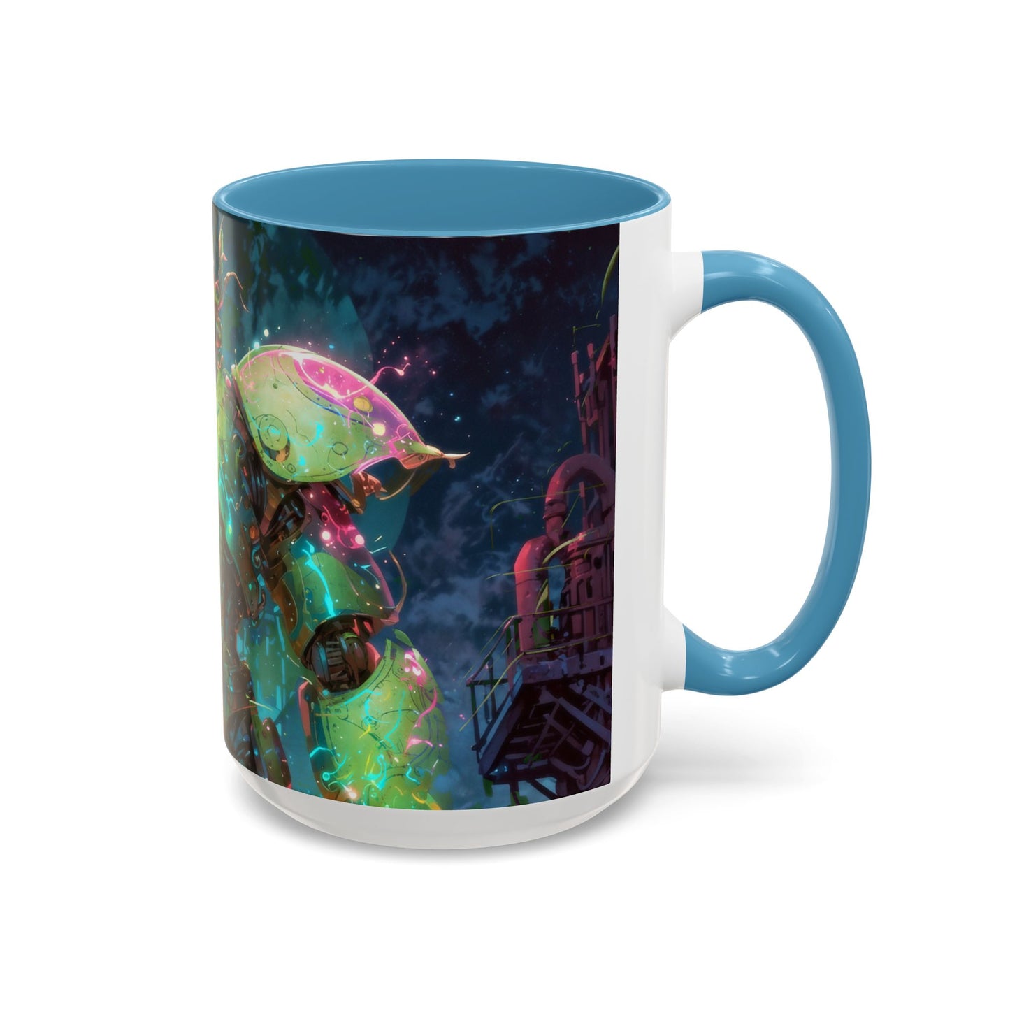 Tropical Titan Melon Protocol - Accent Coffee Mug (11, 15oz)