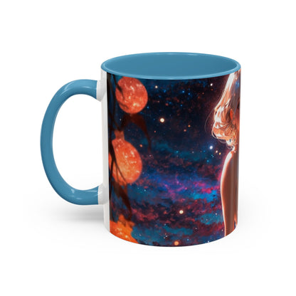 Luminous Cardamom Nebula - Accent Coffee Mug (11, 15oz)