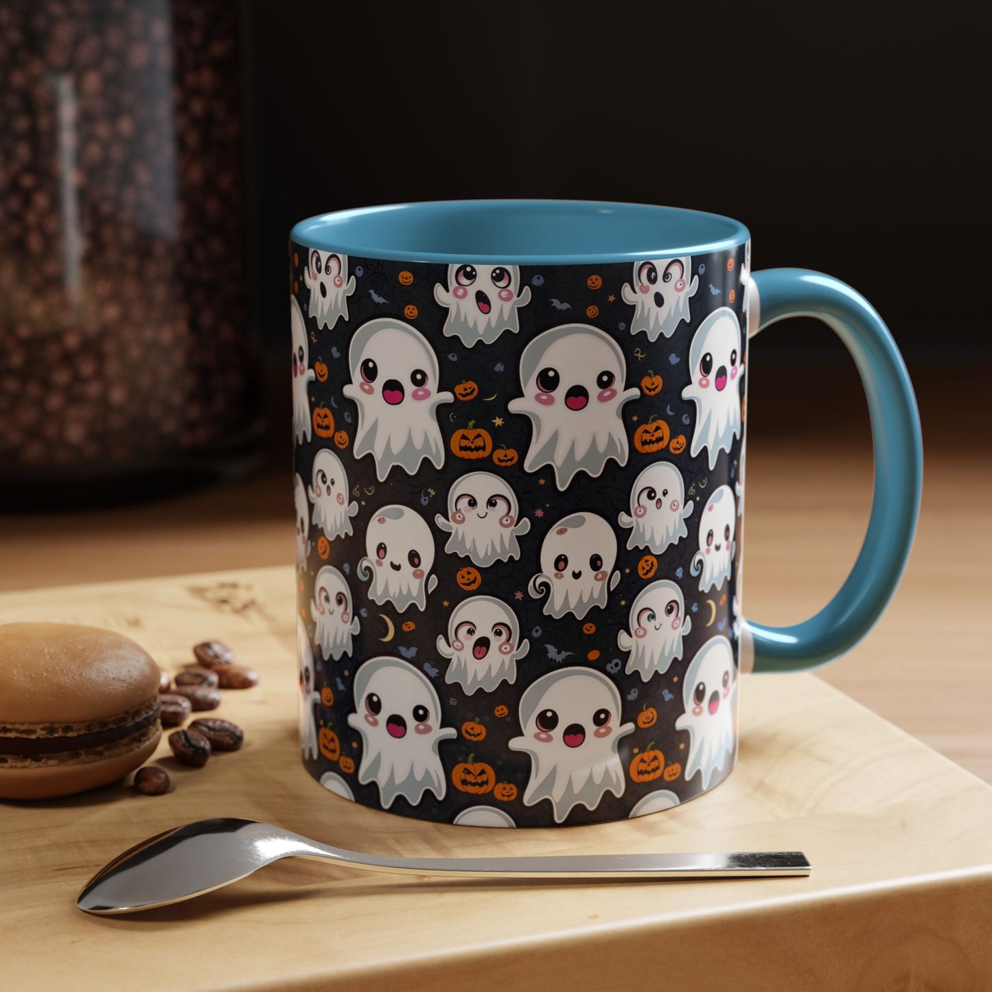 Halloween Print - Accent Coffee Mug (11, 15oz)