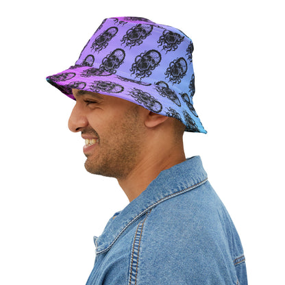 Zombie Tentacle Skull - Bucket Hat (AOP)