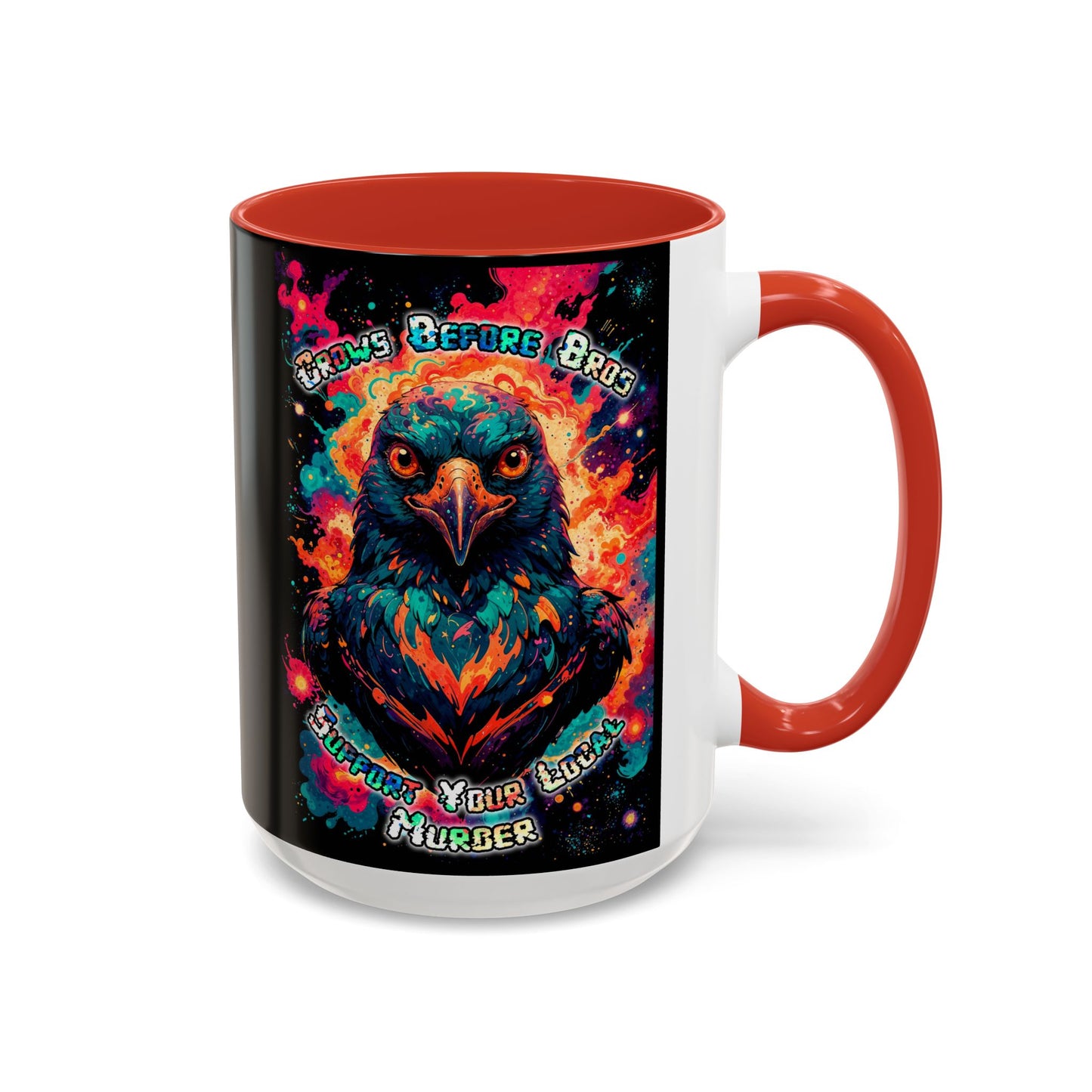 Crows Before Bros - Accent Coffee Mug (11, 15oz)