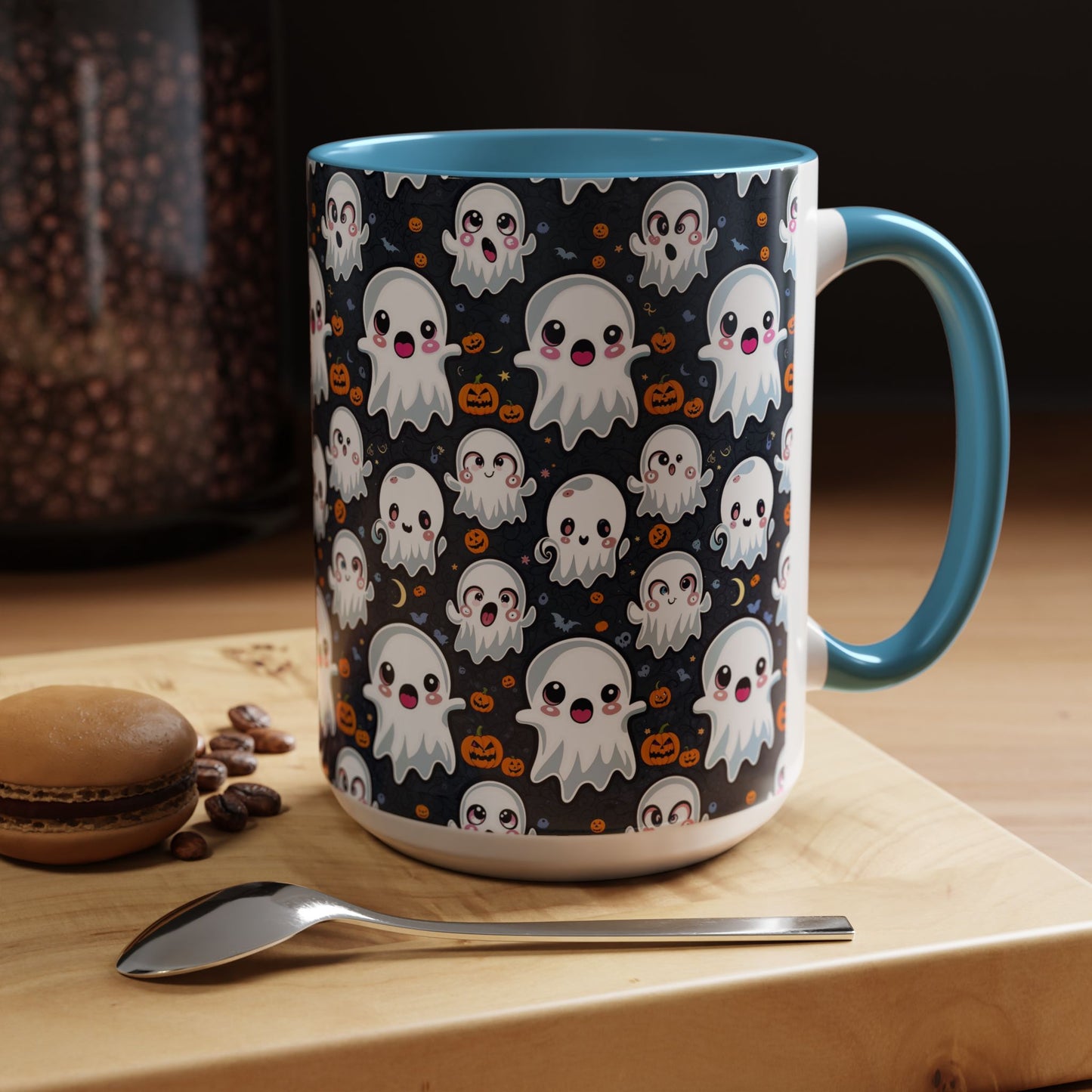 Halloween Print - Accent Coffee Mug (11, 15oz)