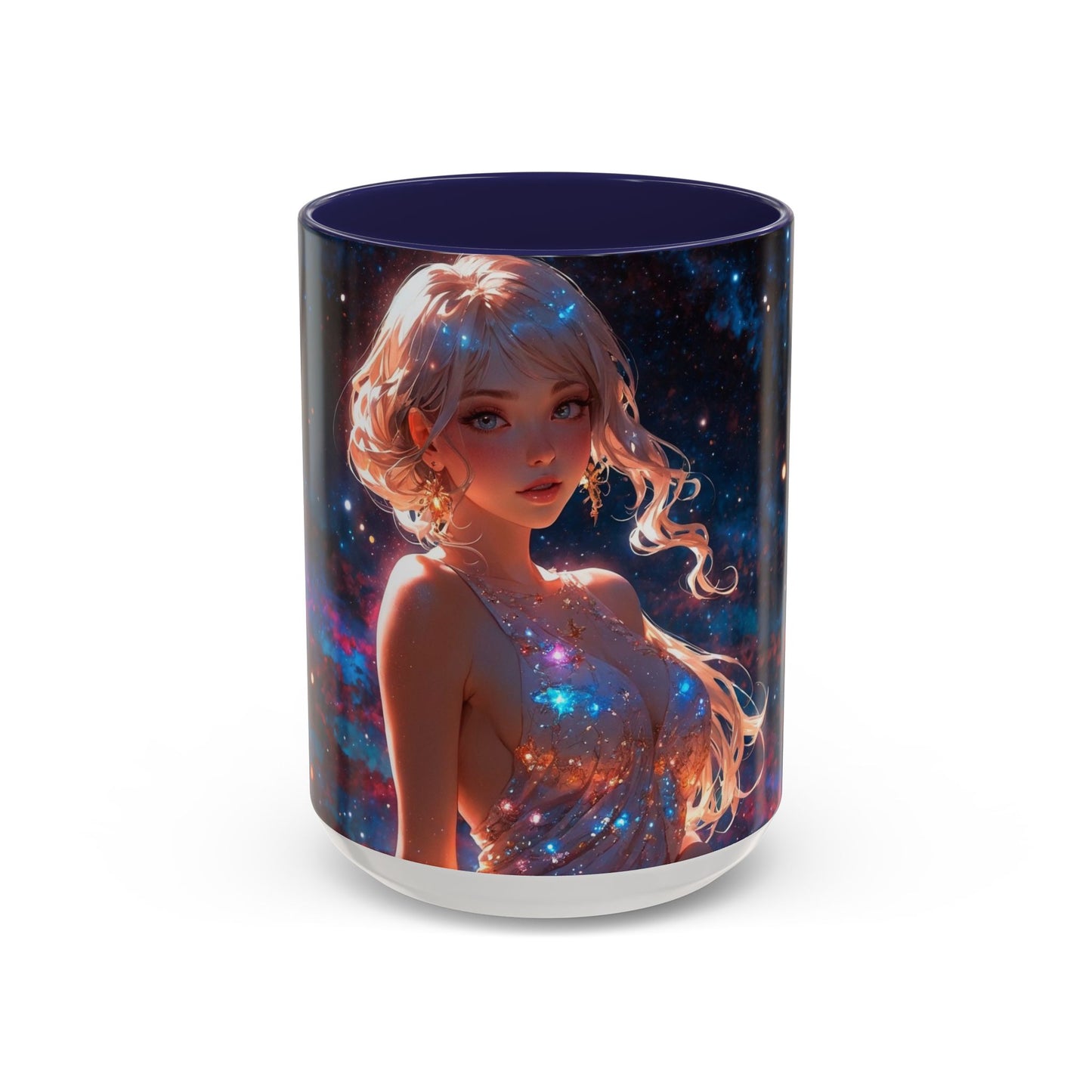 Luminous Cardamom Nebula - Accent Coffee Mug (11, 15oz)