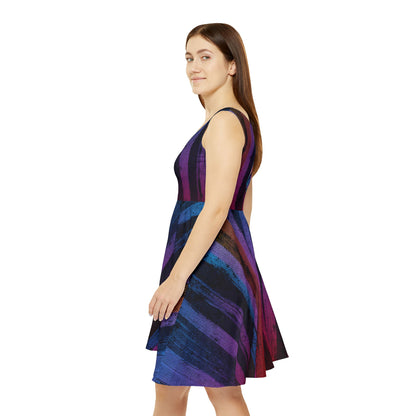 Night City 01 - Women's Skater Dress (AOP)