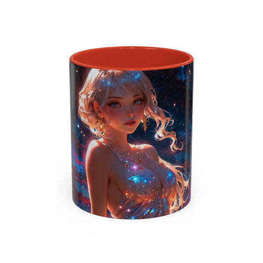 Luminous Cardamom Nebula - Accent Coffee Mug (11, 15oz)