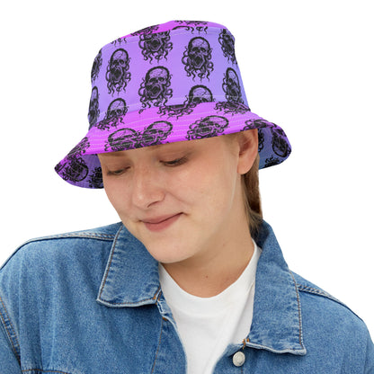 Zombie Tentacle Skull - Bucket Hat (AOP)