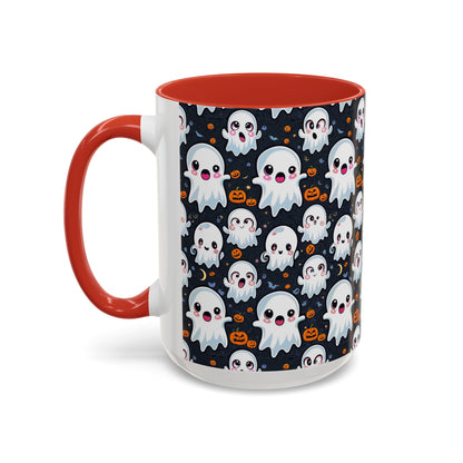 Halloween Print - Accent Coffee Mug (11, 15oz)