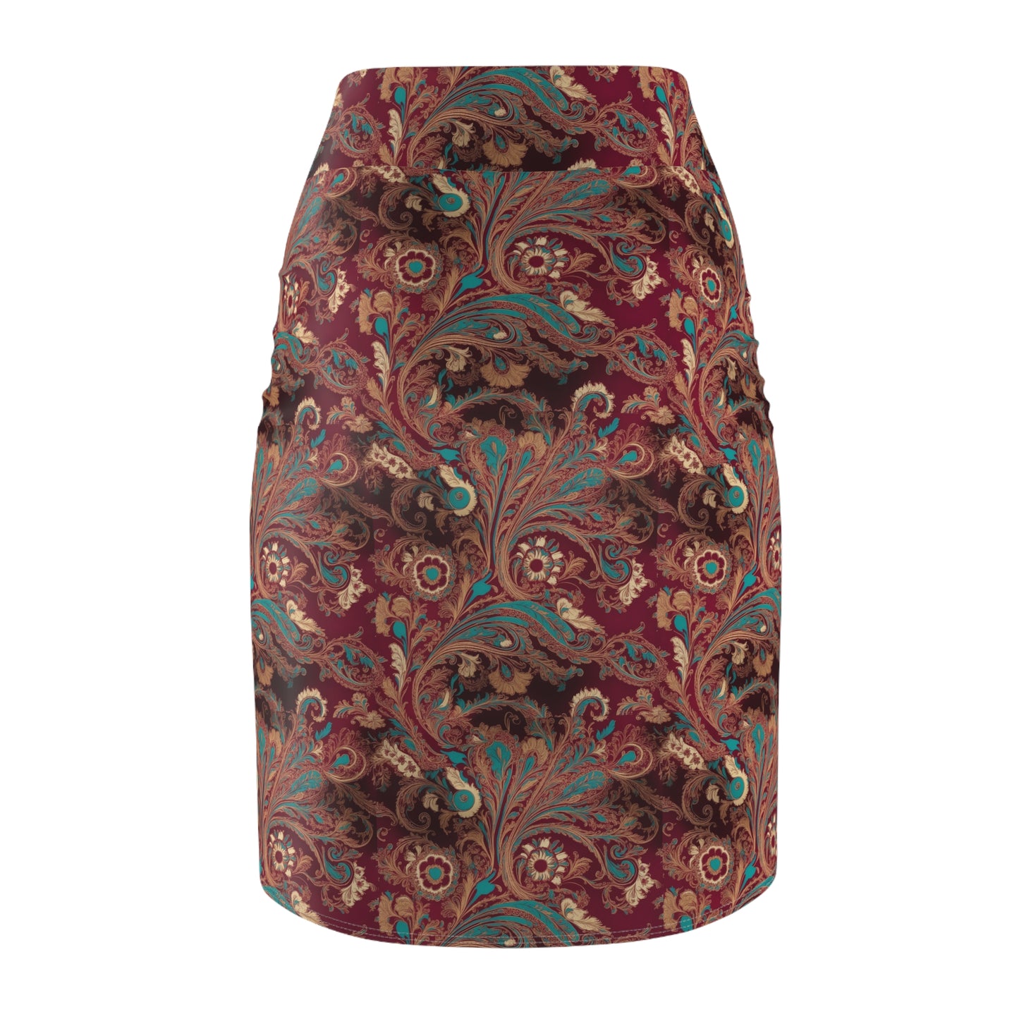 Vintage Paisley Women's Pencil Skirt