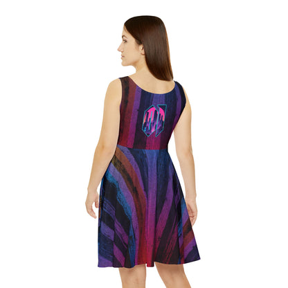 Night City 01 - Women's Skater Dress (AOP)