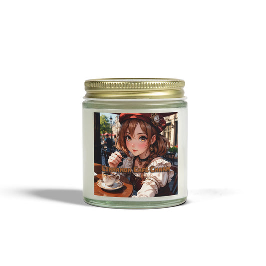 Cinnamon Café Charm - Scented Candles (4oz, 9oz)