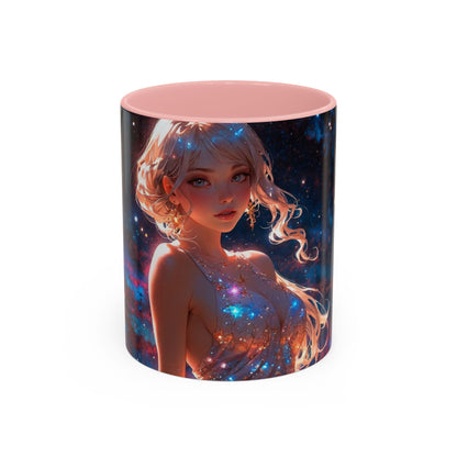 Luminous Cardamom Nebula - Accent Coffee Mug (11, 15oz)