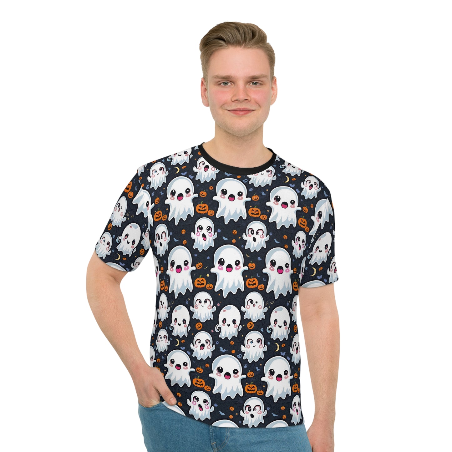 Halloween Print - Men's Loose T-shirt (AOP)