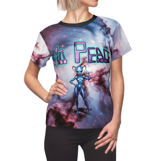 I'm Peace - Women's Cut & Sew Tee (AOP)