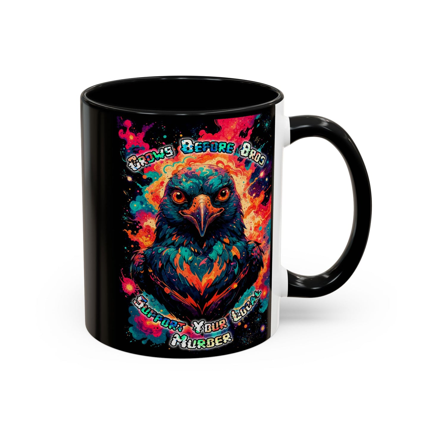 Crows Before Bros - Accent Coffee Mug (11, 15oz)