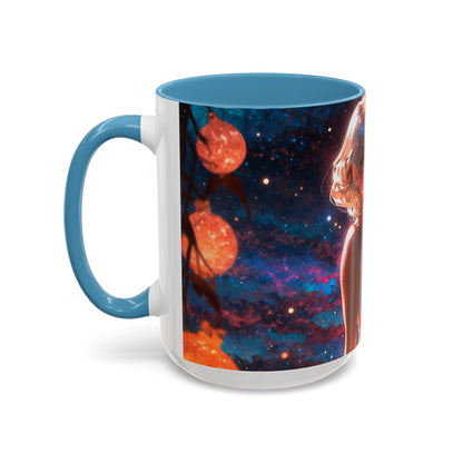 Luminous Cardamom Nebula - Accent Coffee Mug (11, 15oz)