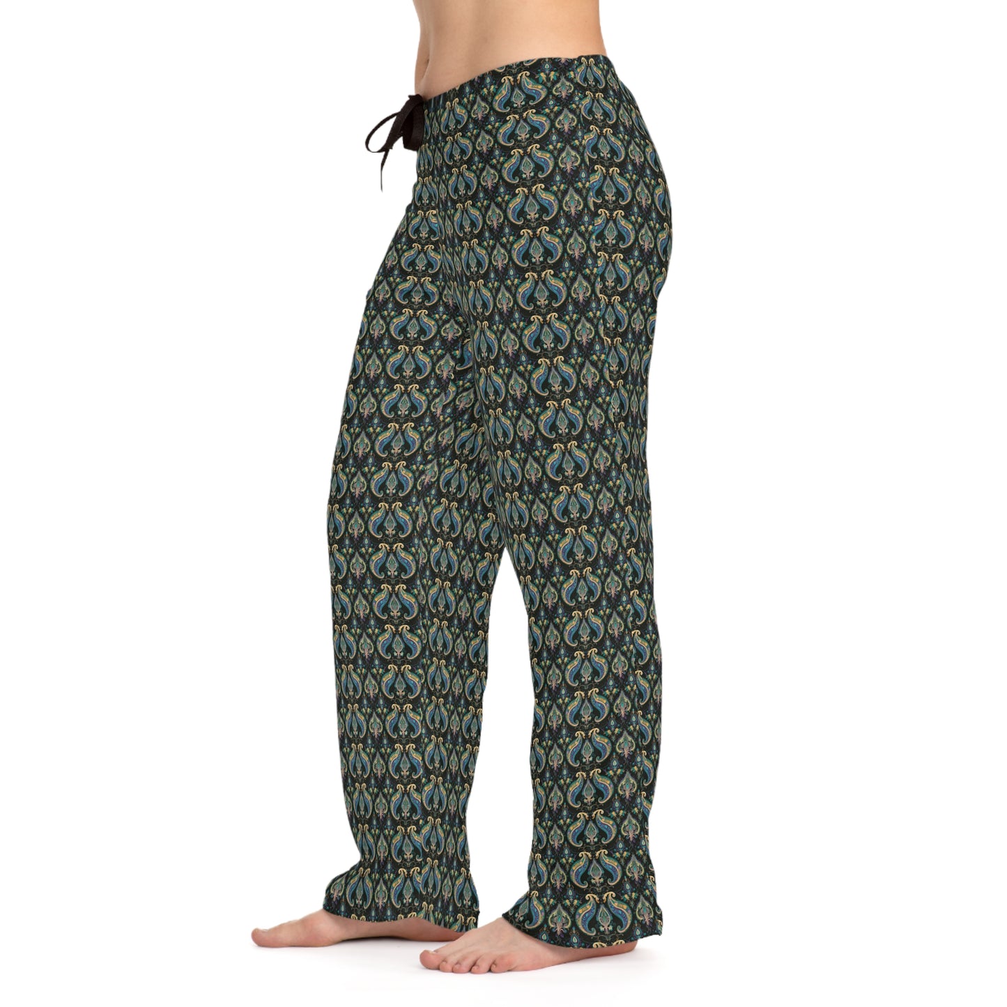 Floral Paisley - Women's Pajama Pants (AOP)