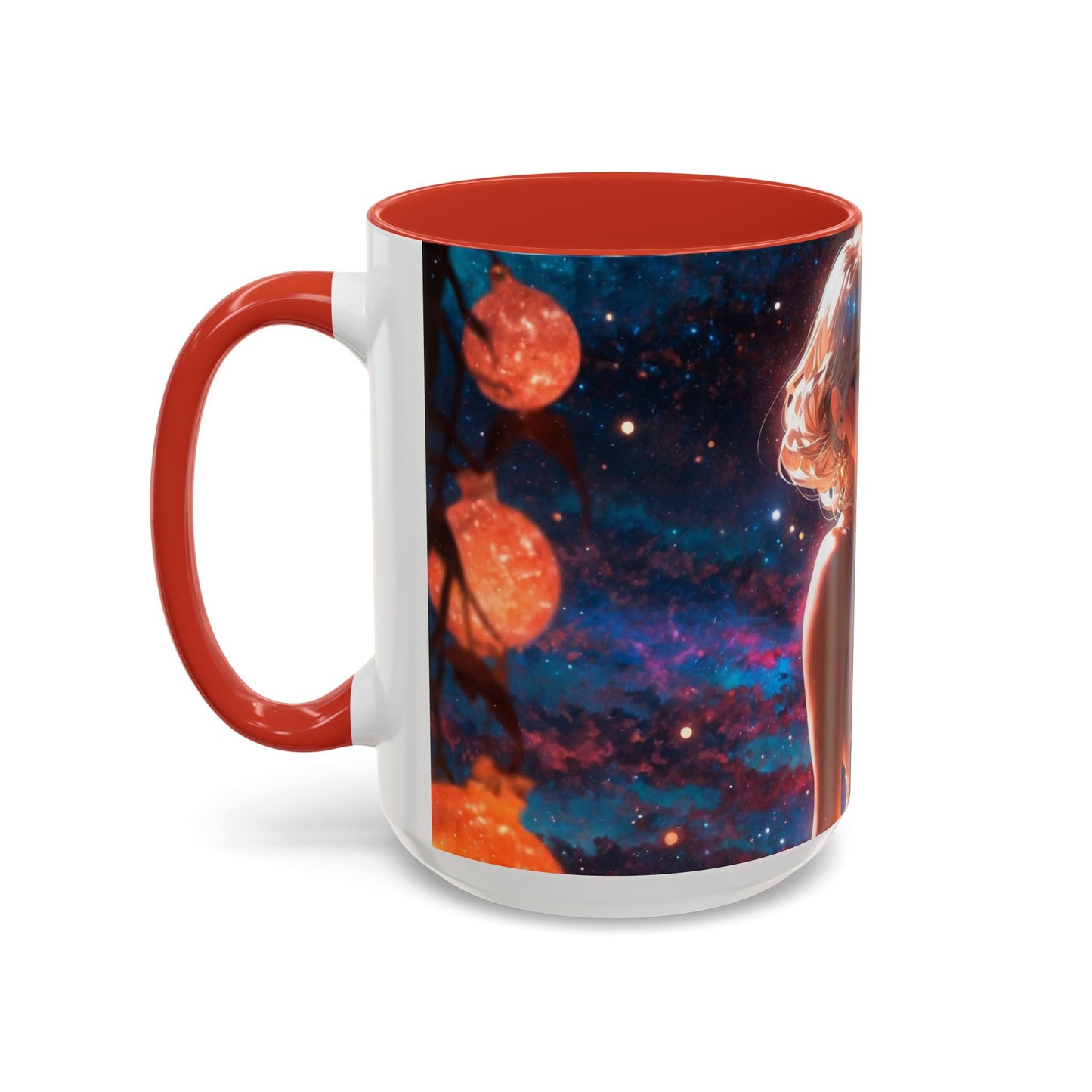 Luminous Cardamom Nebula - Accent Coffee Mug (11, 15oz)