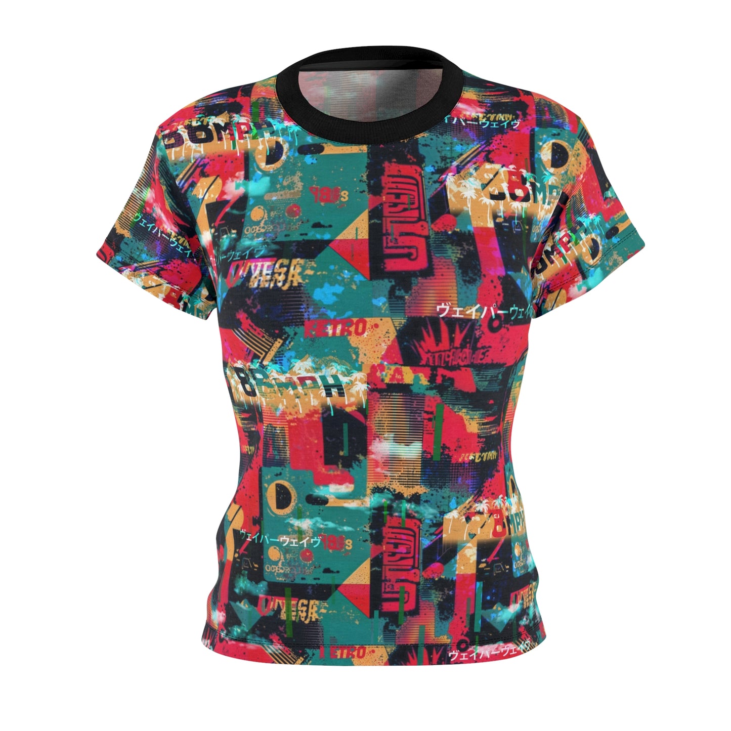 88 Vibe - Women's Cut & Sew Tee (AOP)