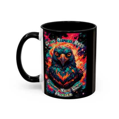 Crows Before Bros - Accent Coffee Mug (11, 15oz)