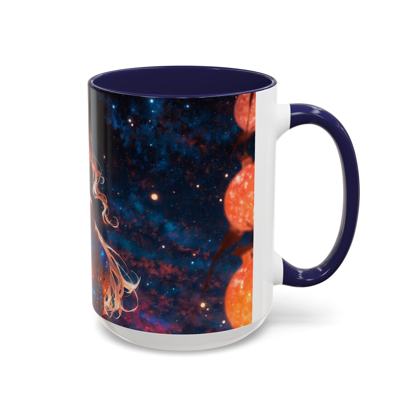 Luminous Cardamom Nebula - Accent Coffee Mug (11, 15oz)