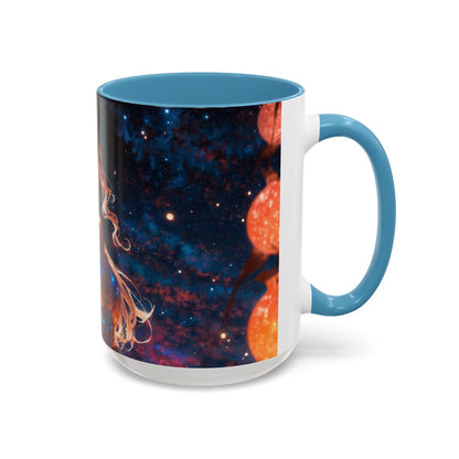 Luminous Cardamom Nebula - Accent Coffee Mug (11, 15oz)