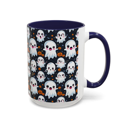 Halloween Print - Accent Coffee Mug (11, 15oz)