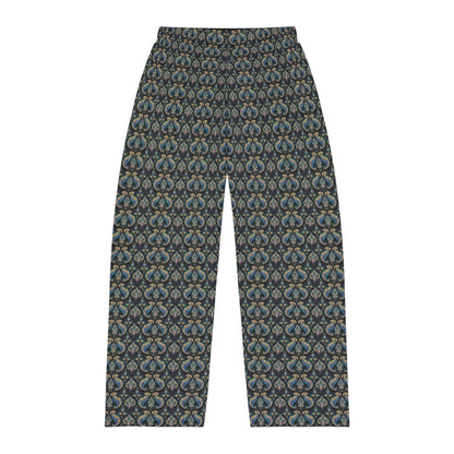 Floral Paisley Print - Men's Pajama Pants (AOP)