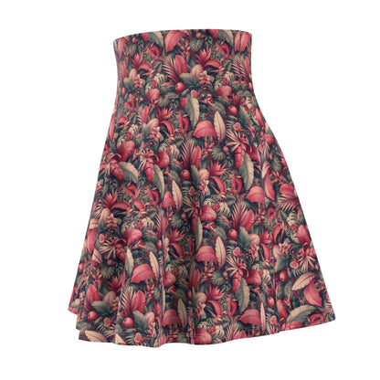 Vintage Floral Skater Skirt