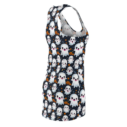 Halloween Print - Women's Cut & Sew Racerback Dress (AOP)