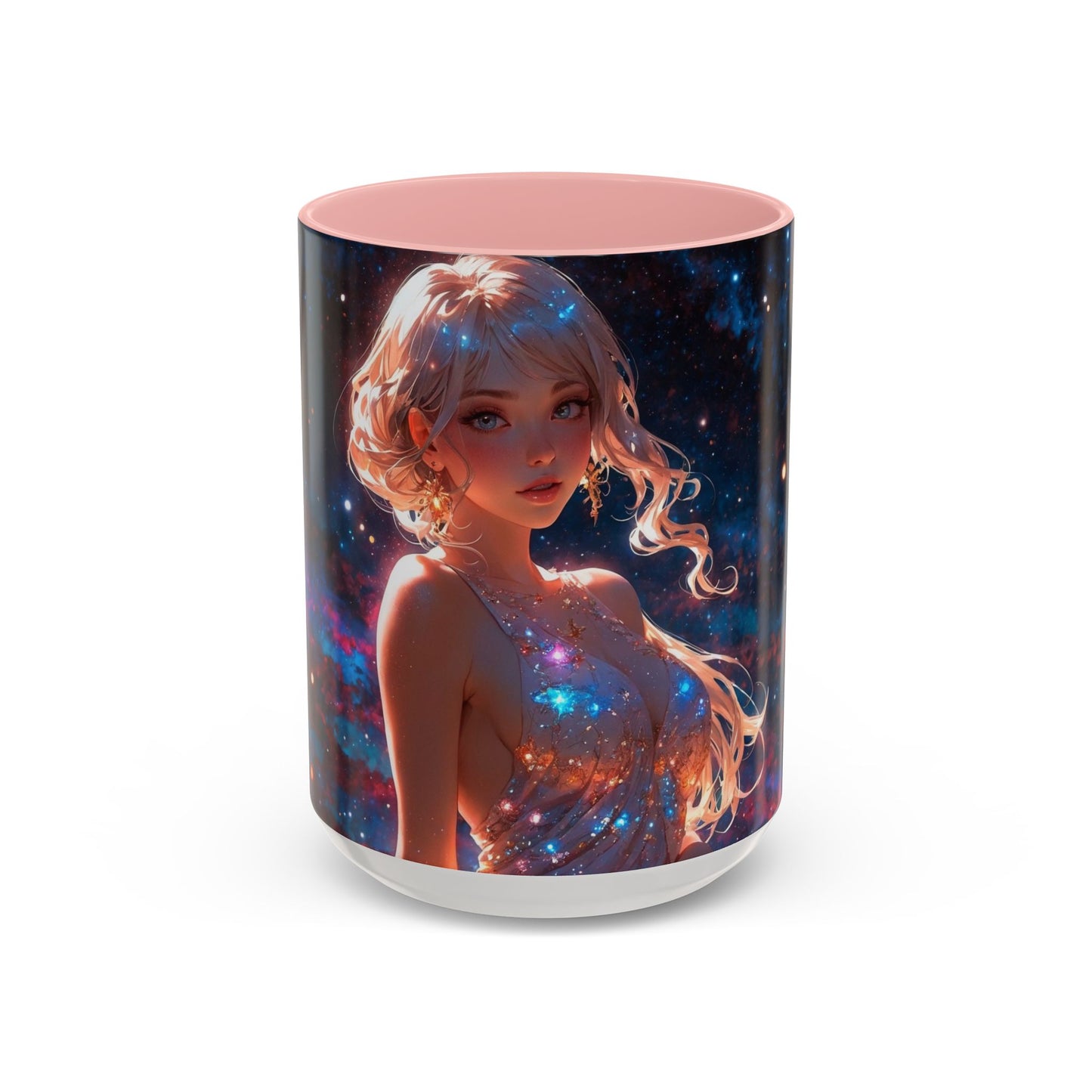 Luminous Cardamom Nebula - Accent Coffee Mug (11, 15oz)