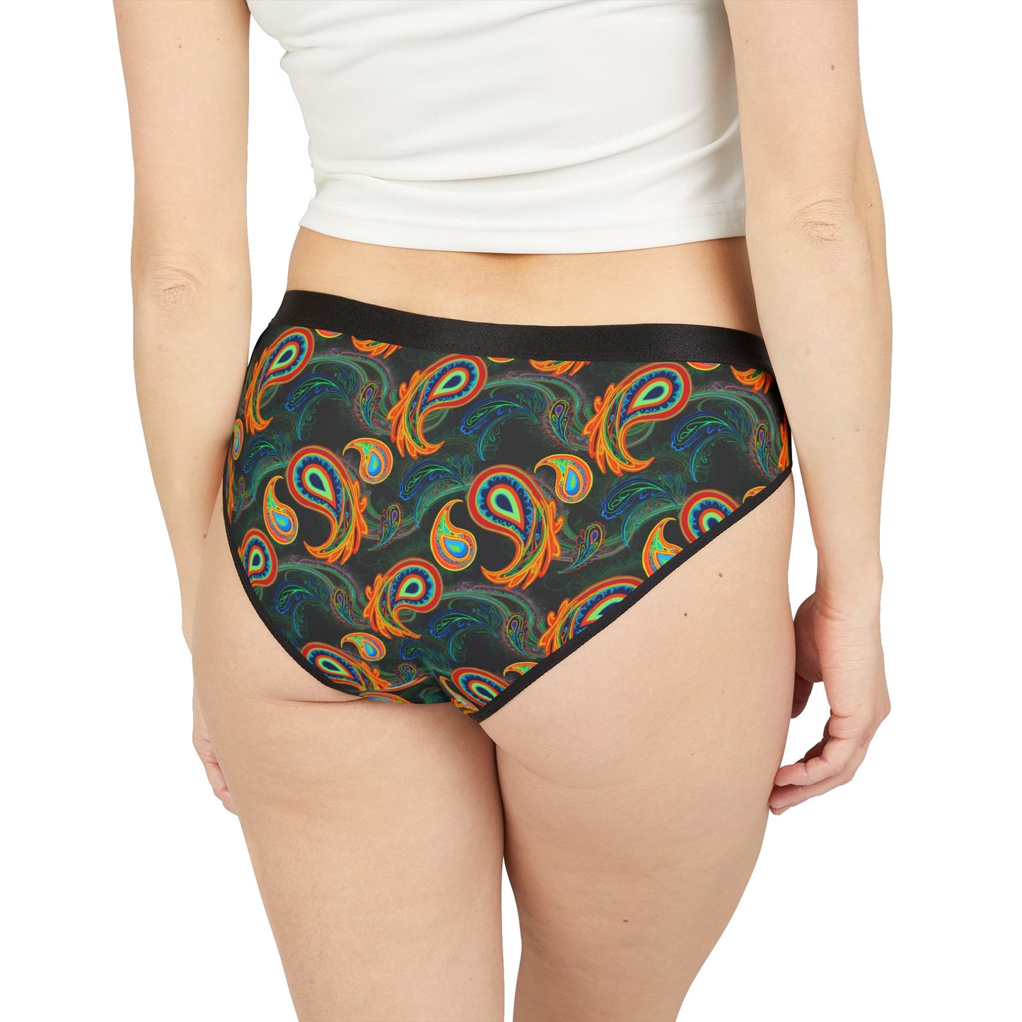 Bright Paisley Print - Women's Underwear (AOP)