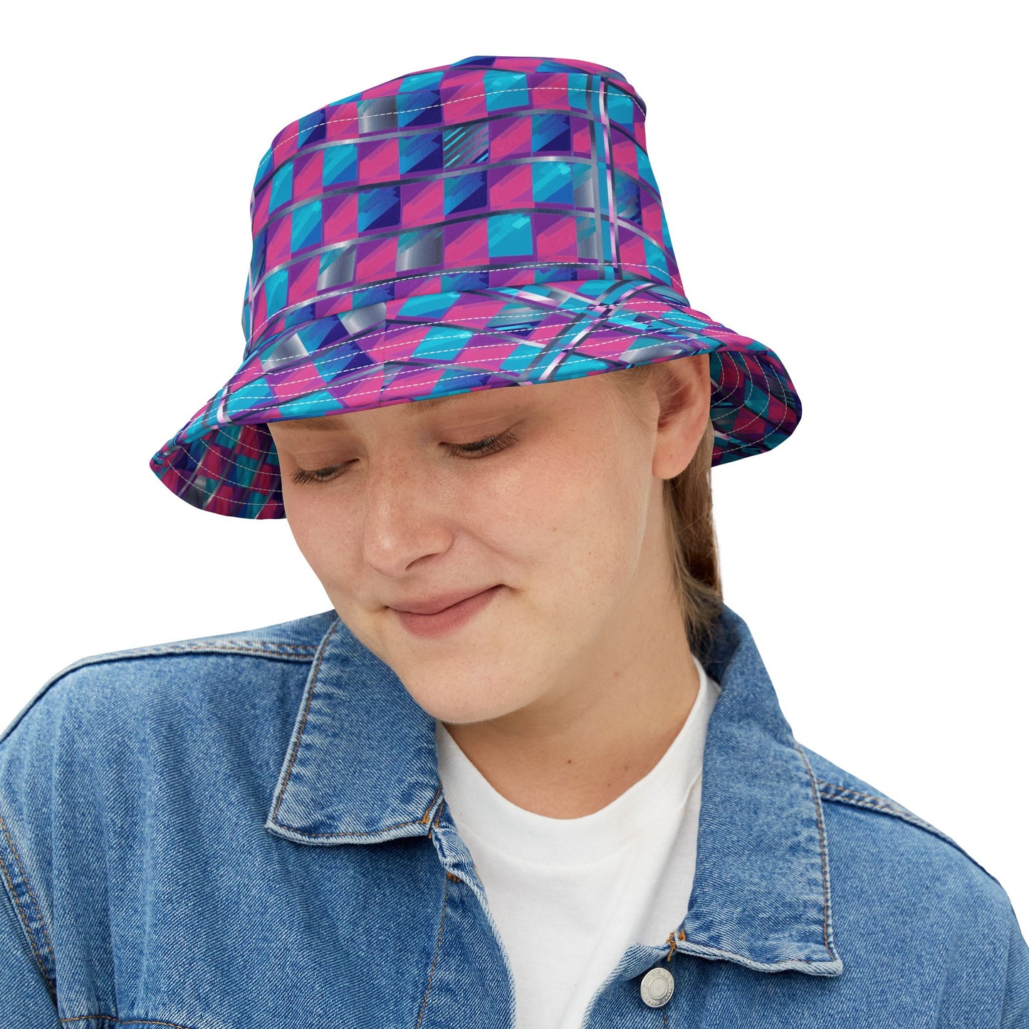 A Square Vibe - Bucket Hat (AOP)