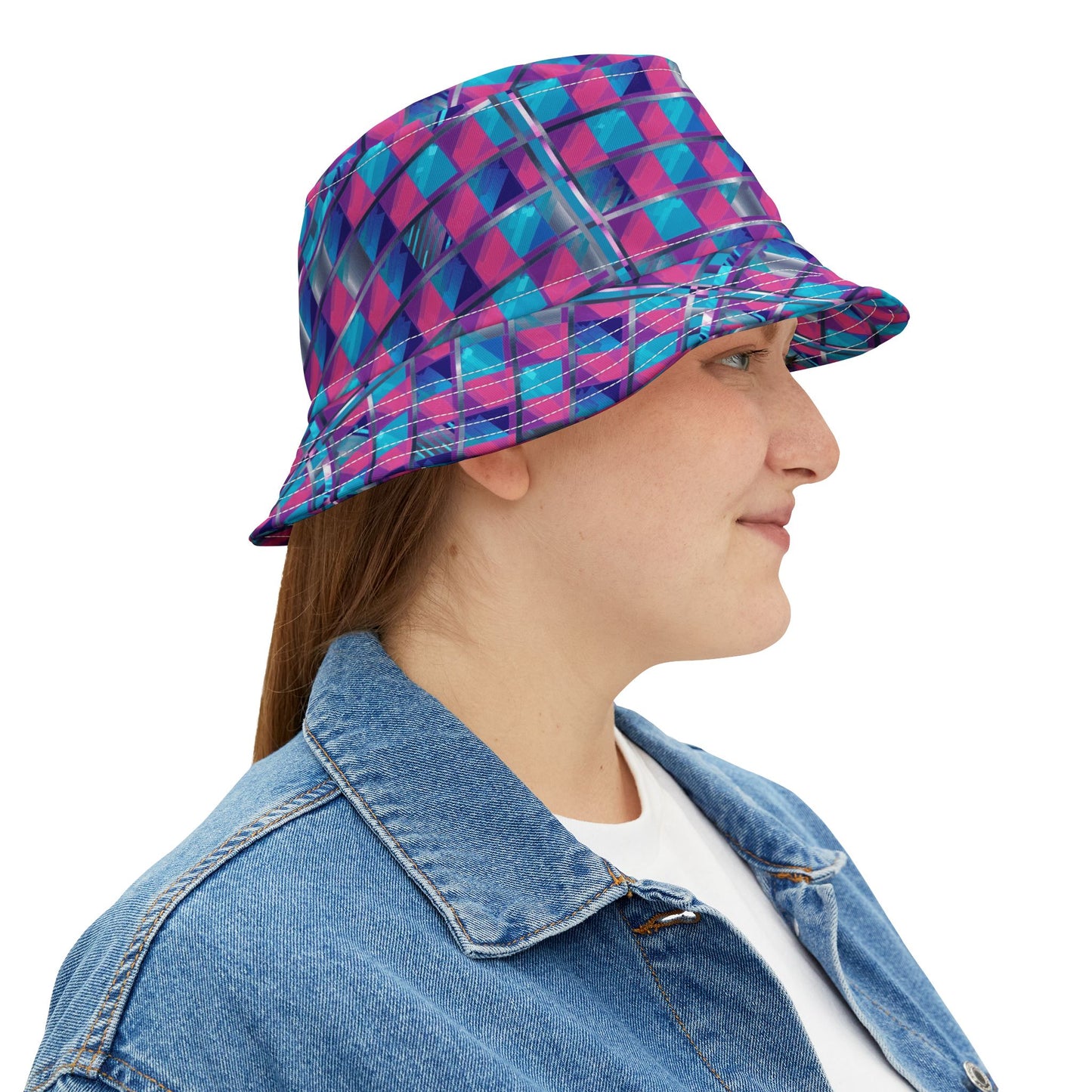 A Square Vibe - Bucket Hat (AOP)